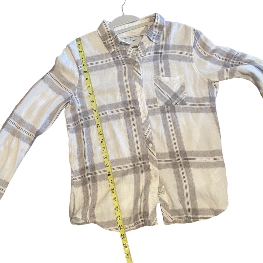 Rails Button Down Woman’s Shirt Size Medium - image 8